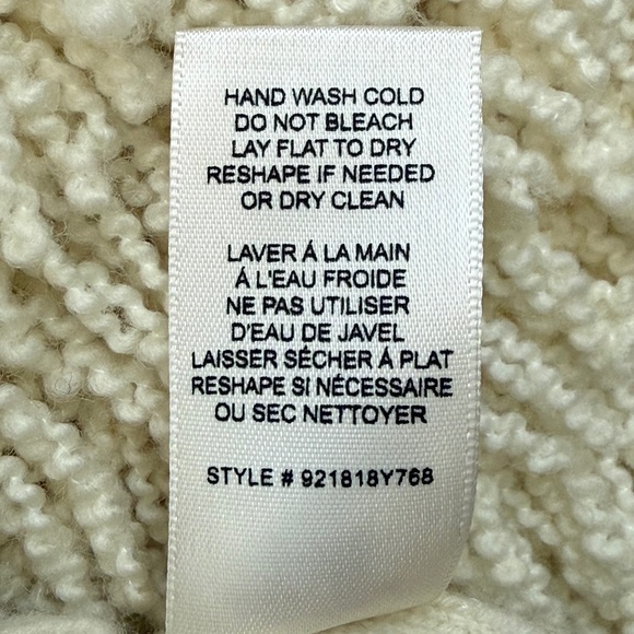 Rebecca Taylor Loop Knit Turtleneck Sweater Medium - Picture 9 of 9